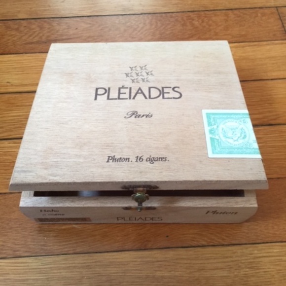 Vintage Wood Cigar Box Set of 3 Collectors Item - Picture 3 of 4